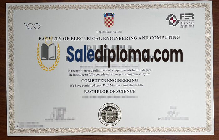 buy University of Zagreb fake diploma