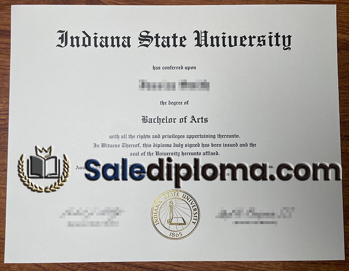 order Indiana State University degree