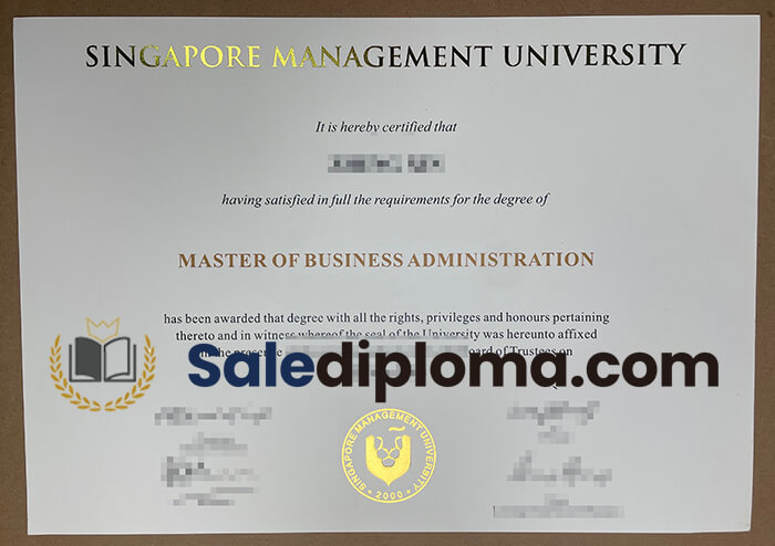 buy fake Singapore Management University degree