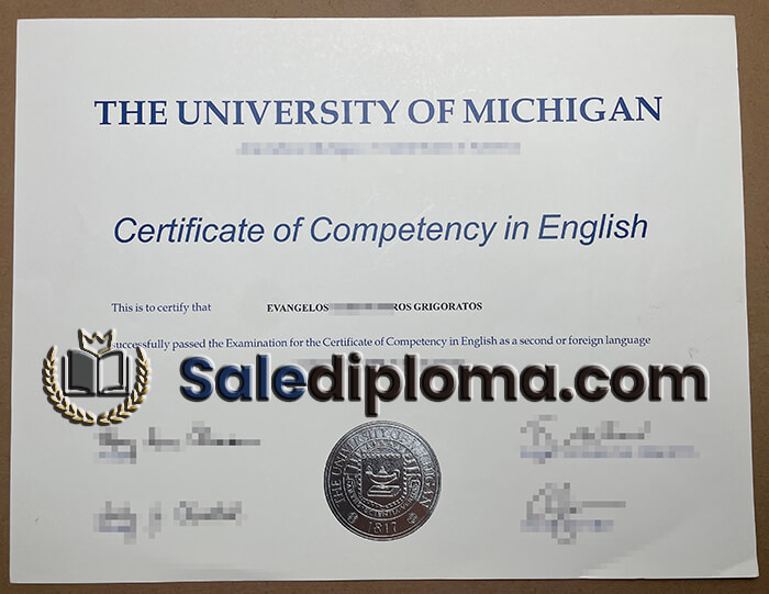 buy University of Michigan  fake diploma