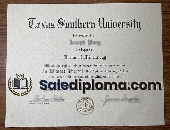 buy Texas Southern University degree