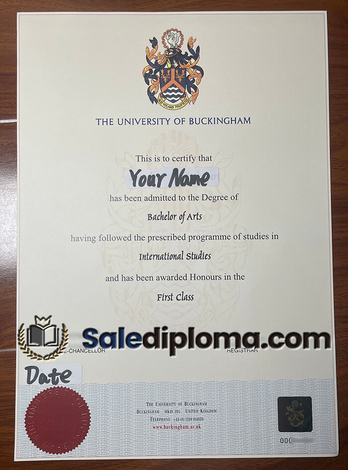 Where to buy University of Buckingham fake diploma? buy University of Buckingham degree online.