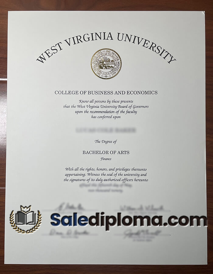 Buy West Virginia University degree.