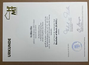 buy HfMT Hamburg diploma.