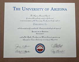 buy The University of Arizona diploma