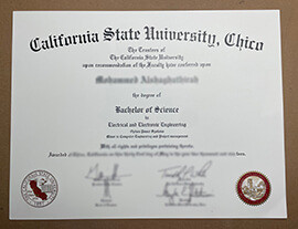 buy California State University Chico degree.