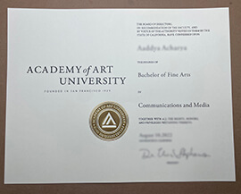 Read more about the article Academy of Art University Certificate, High Quality Diploma.