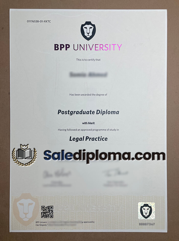 get BPP University degree