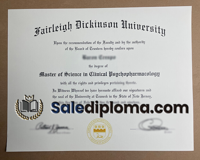 buy Fairleigh Dickinson University degree.