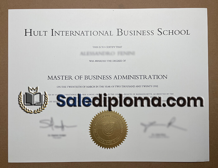 buy Hult International Business School degree.