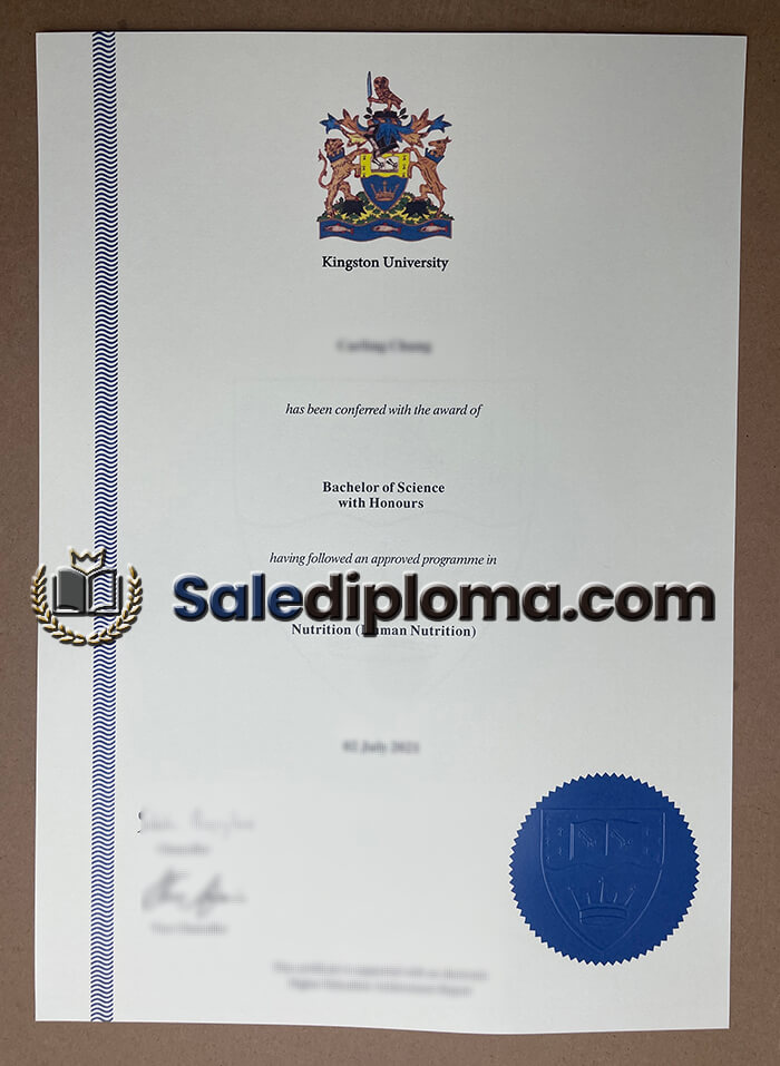 order Kingston University fake degree