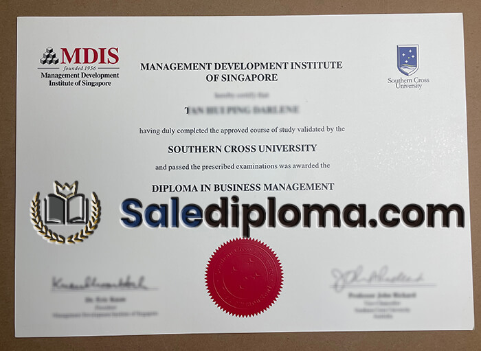 buy Management Development Institute Singapore degree