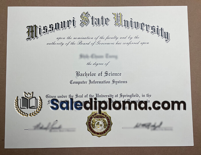 buy Missouri State University degree