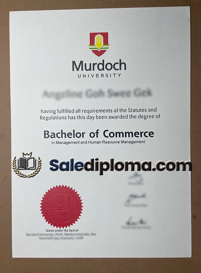 order Murdoch University degree