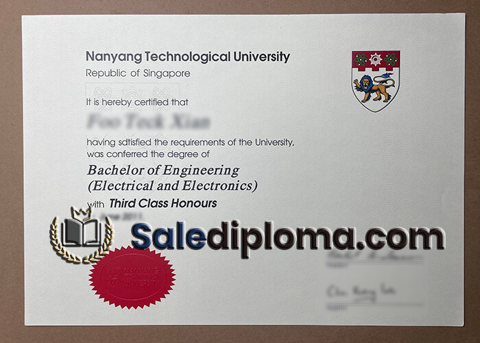 buy Nanyang Technological University degree.