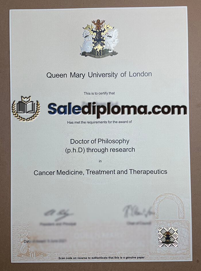 buy Queen Mary University of London degree