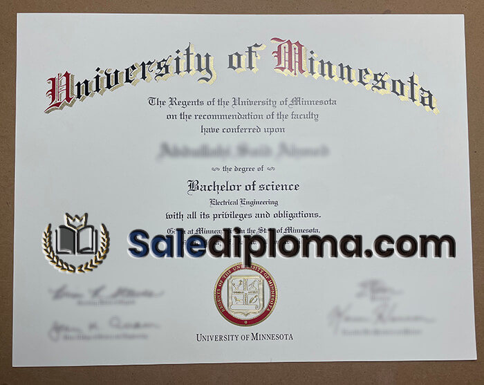 buy University of Minnesota degree.