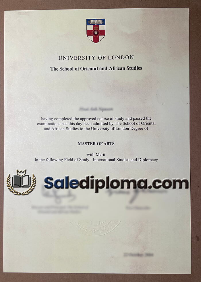 get University of london fake certificate