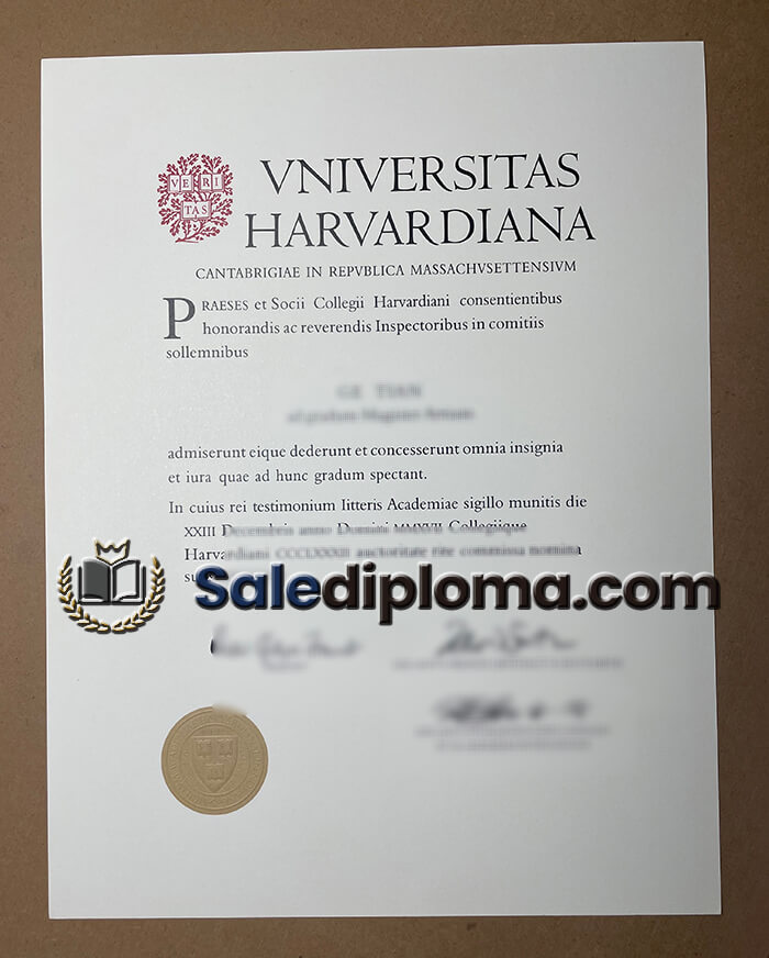 get Vniversitas Harvardiana certificate