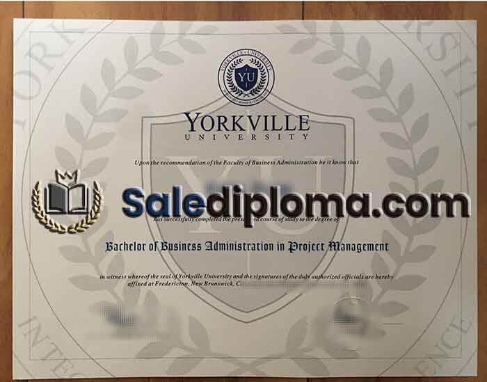order Yorkville University degree