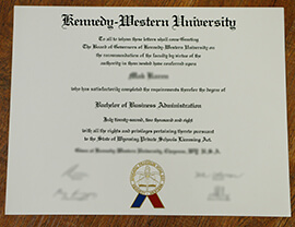 Read more about the article I Want To BuyFake Kennedy Western University Certificate.