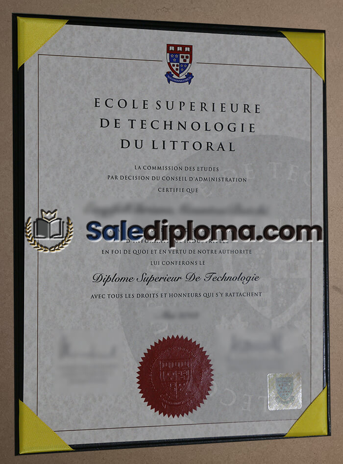 Ecole Supérieure De Technologie Du Littoral License Sample.