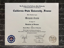 Read more about the article How to make fake California State University, Fresno diploma