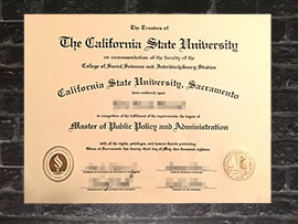 Read more about the article How to make California State University,Sacramento diploma?