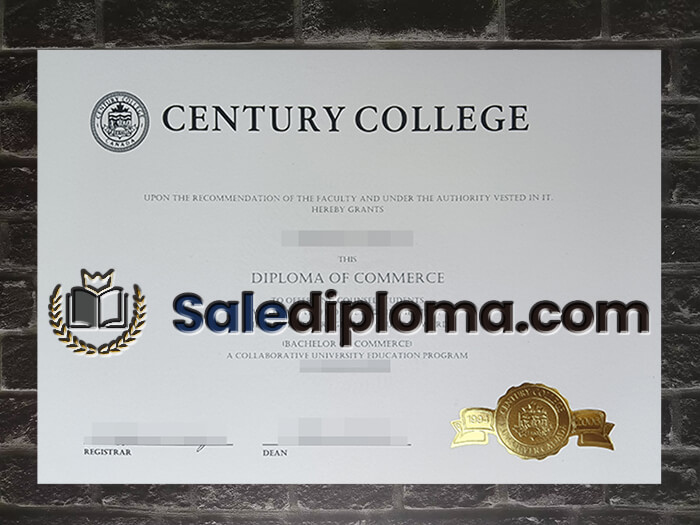 purchase fake Century College degree