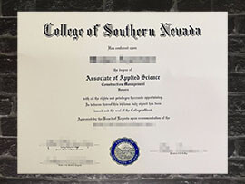 Read more about the article Where to make fake College of Southern Nevada diploma?