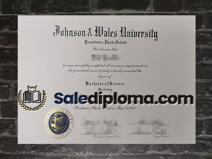 purchase fake Johnson & Wales University degree