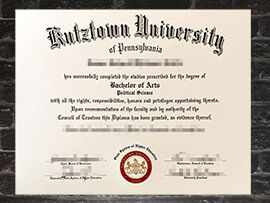 Read more about the article Where to order fake Kutztown University diploma?