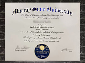 Read more about the article How to make fake Murray State University diploma online?