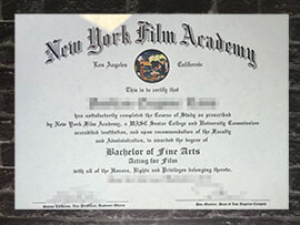 Read more about the article Can l obtain fake New York Film Academy diploma online?