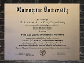 Read more about the article How to make fake Quinnipiac University diploma online?