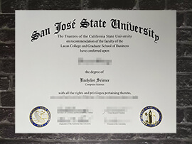 Read more about the article How long to buy San Tose State University fake degree?