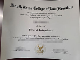 Read more about the article How to make fake South Texas College of Law Houston diploma?