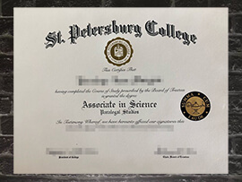 Read more about the article Can l obtain fake St.Petersburg College degree online?