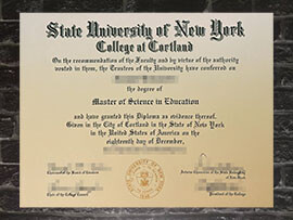 Read more about the article Where to make fake SUNY Cortland diploma? buy fake degree.