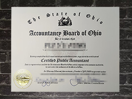 Read more about the article How to make fake State of Ohio CPA certificate online?