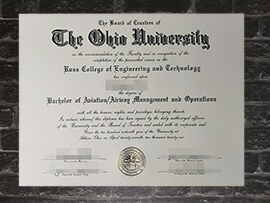 Read more about the article How to make fake The Ohio University diploma online?