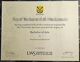 Read more about the article How to buy university of the west of scotland fake degree?