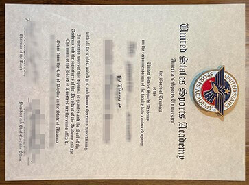 Read more about the article How to make fake United States Sports Academy diploma?