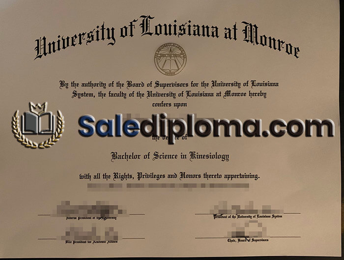 purchase fake University of Louisiana at Monroe degree