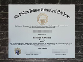 purchase fake William Paterson University of New Jersey degree