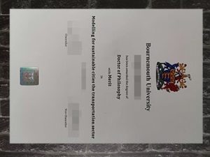 purchase fake Bournemouth University degree