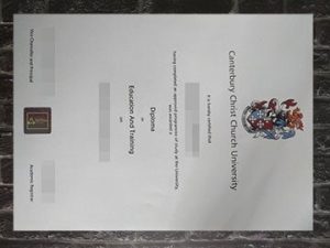 purchase fake Canterbury Christ Church University certificate