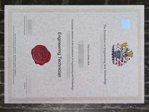 purchase fake Institution of Engineering and Technology certificate