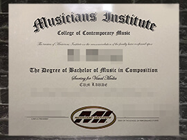 Read more about the article Where to order fake Musicians Institute degree online?