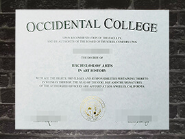 Read more about the article Where to order fake Occidental College degree online?